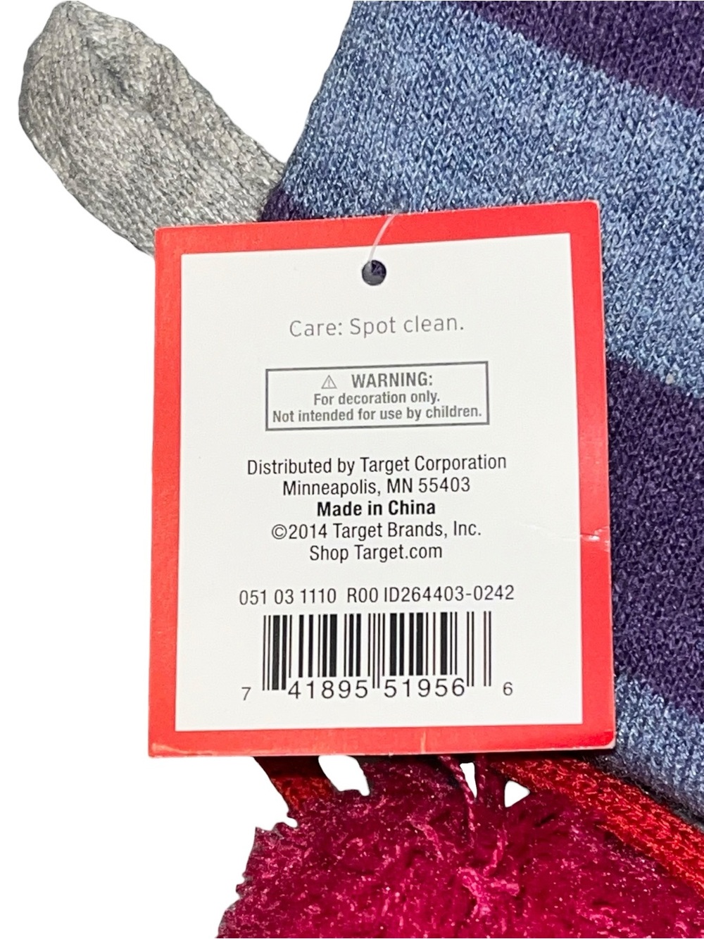 🌟NWT🌟 Target Star Stocking💜 - Picture 8 of 8